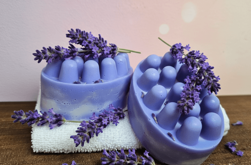 Lavanda, arroz y leche de cabra