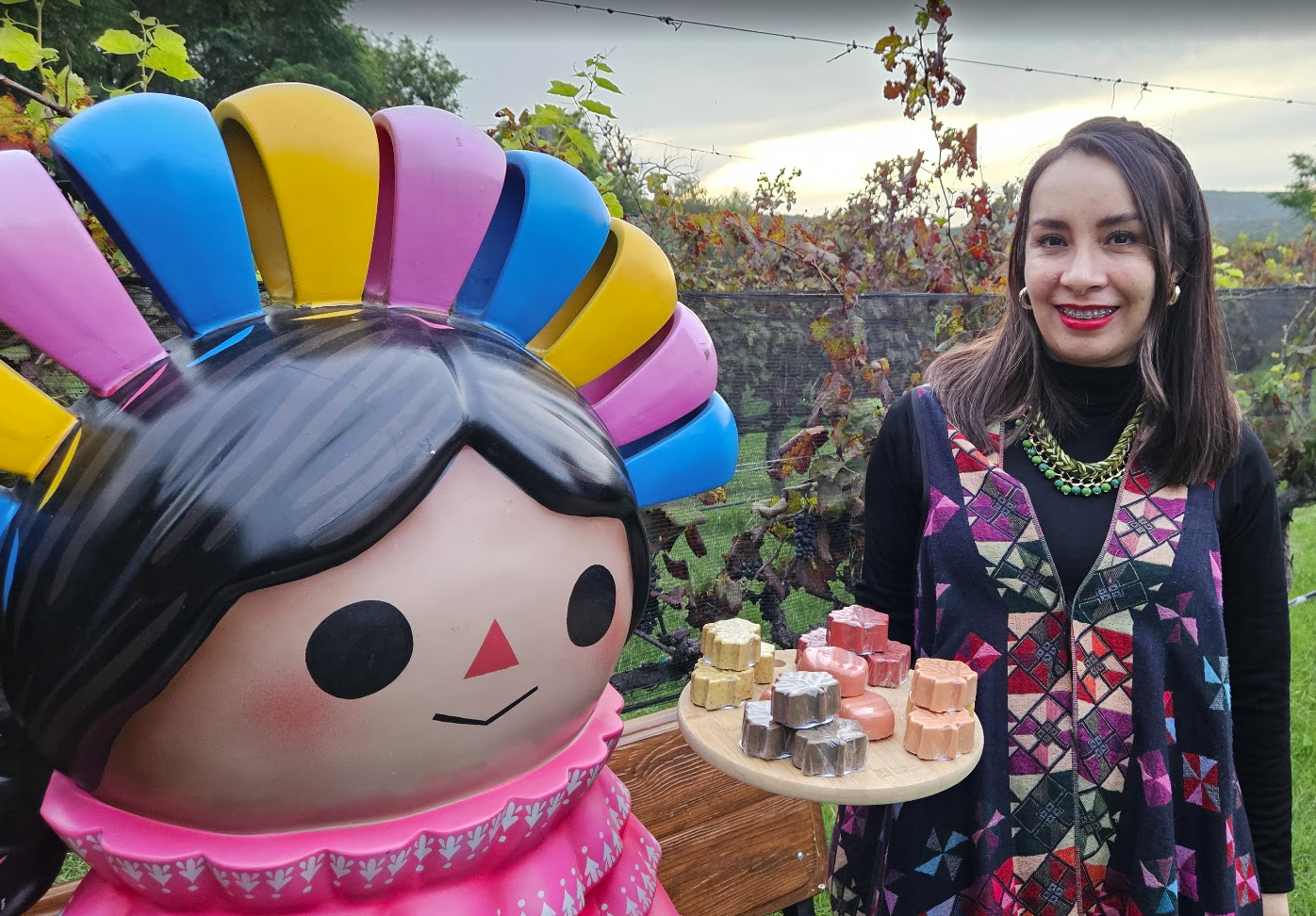 Luz Elena, creadora de jabones artesanales Tzibi en Querétaro